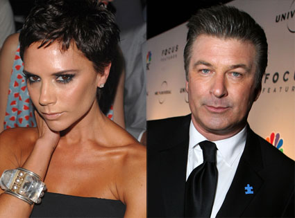 Victoria Beckham, Alec Baldwin Victoria Beckham, Alec Baldwin